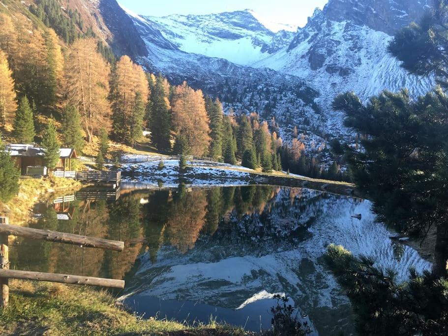 Ferienhaus Zillertal Panorama Blick Balkon Sauna Цельберг Экстерьер фото